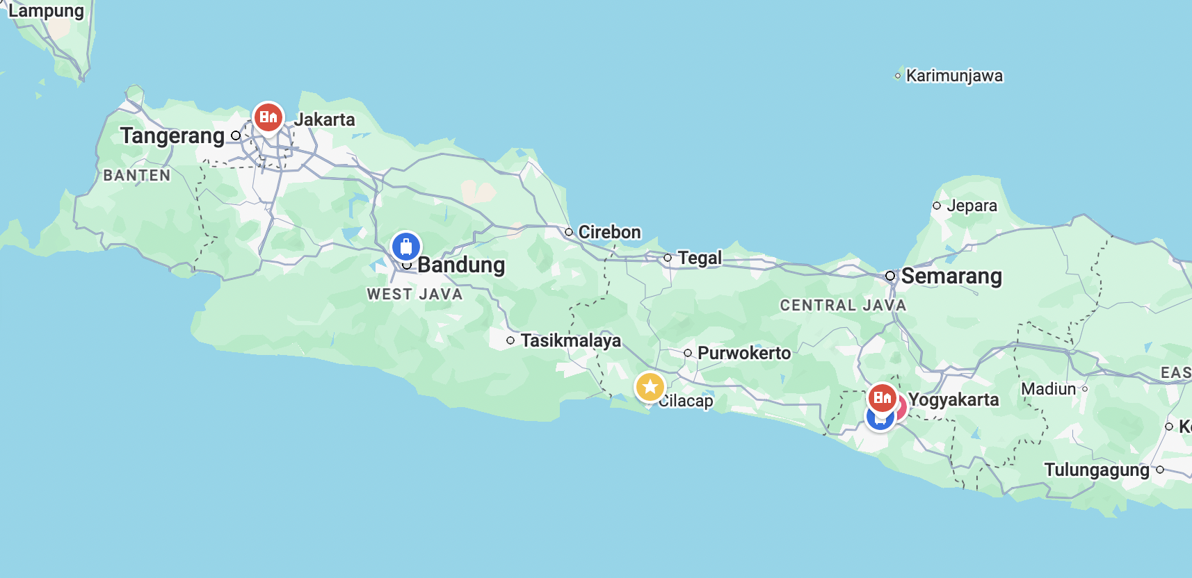 bus rosalia indah jakarta yogyakarta