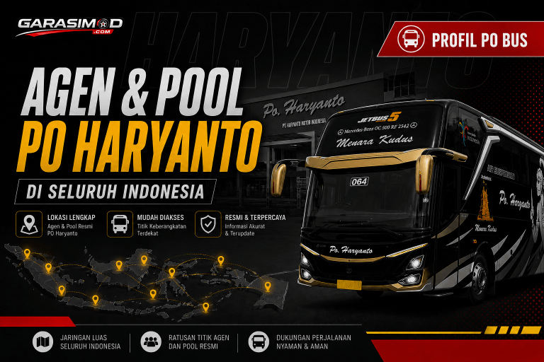 agen po bus haryanto di indonesia