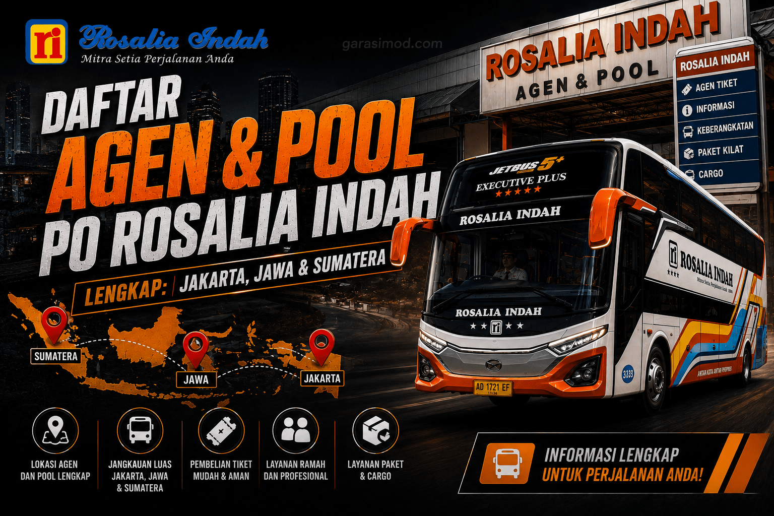agen rosalia indah