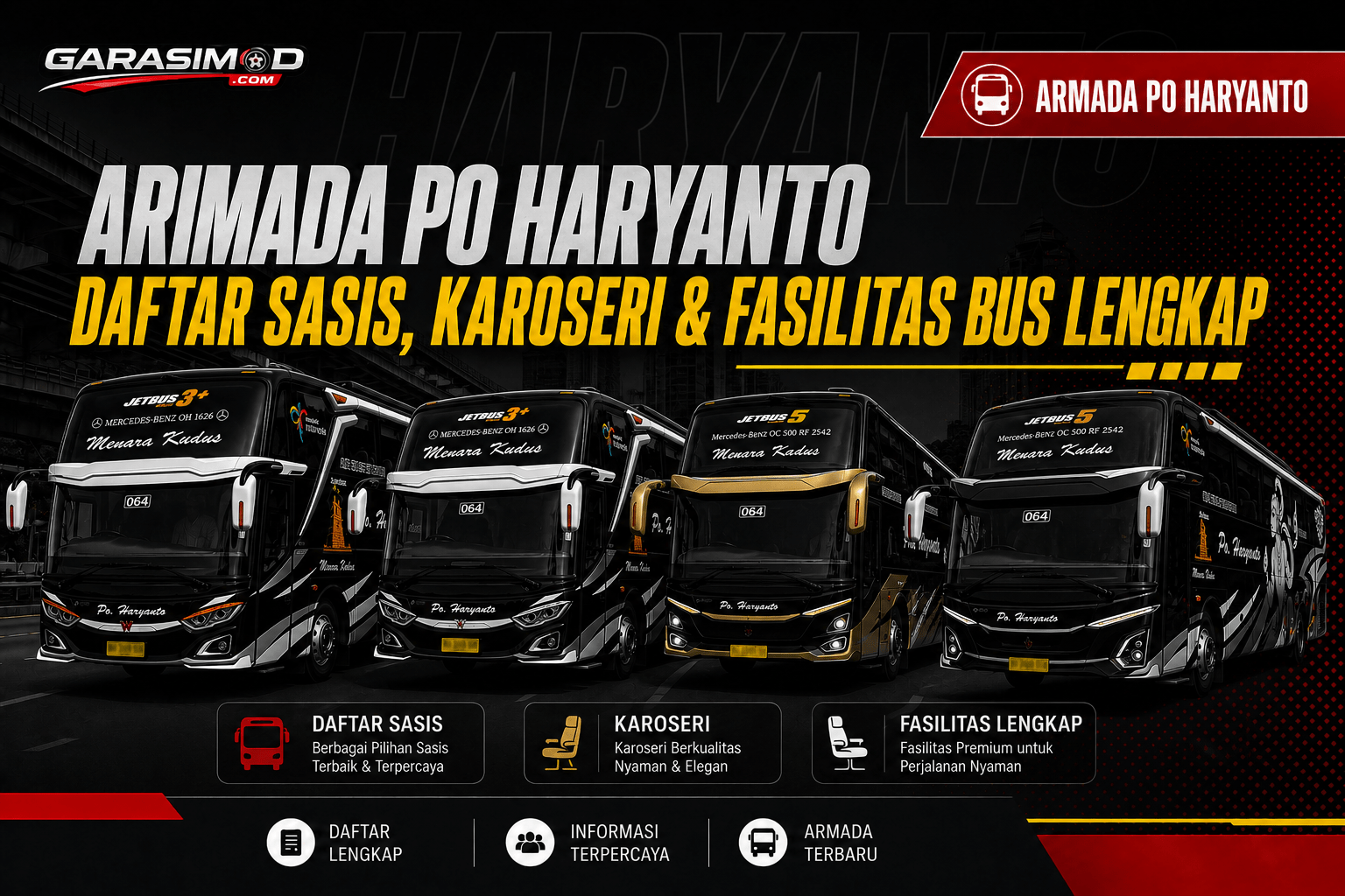 armada bus po haryanto