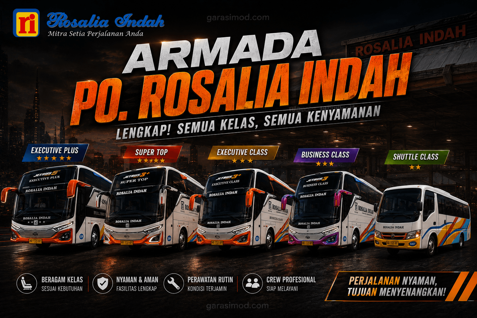 armada po rosalia indah