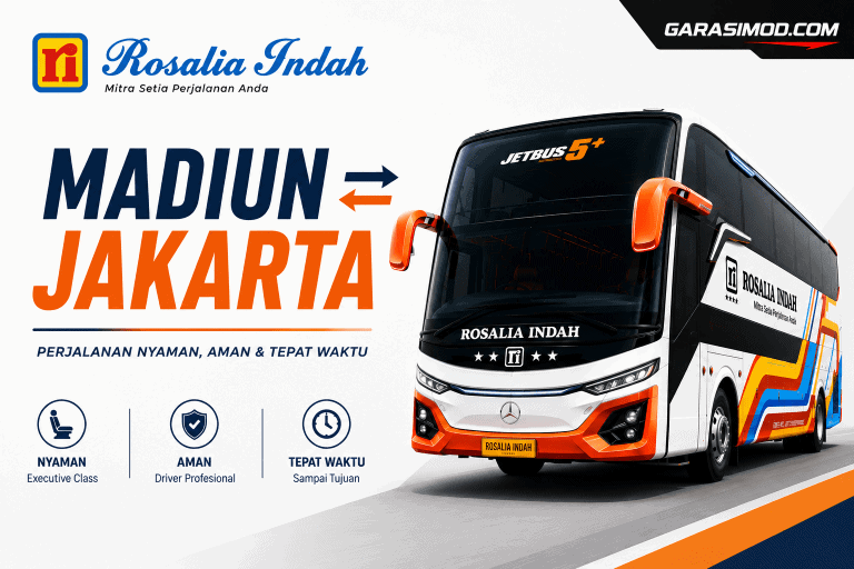 bus rosalia indah madiun jakarta