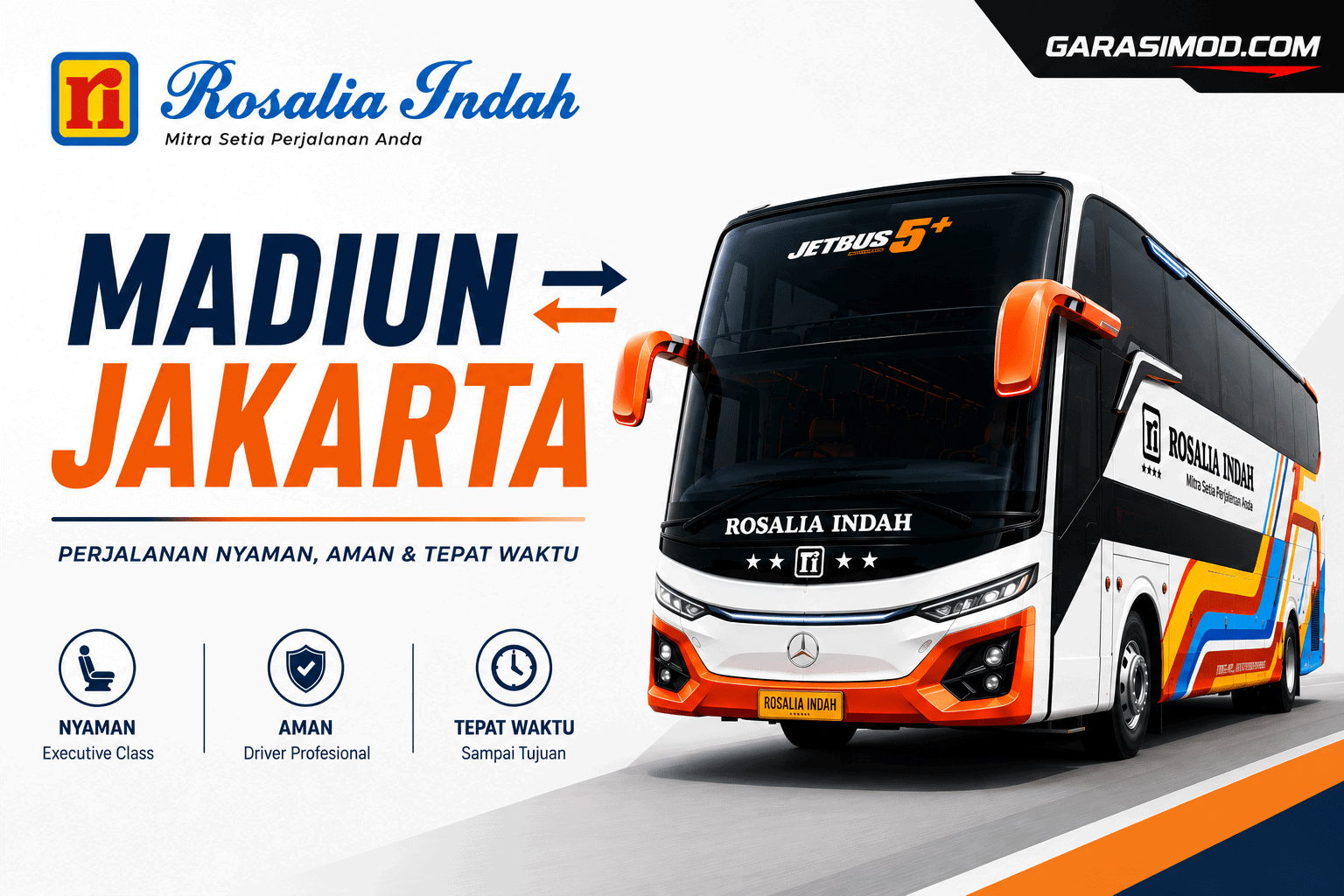 bus rosalia indah madiun jakarta