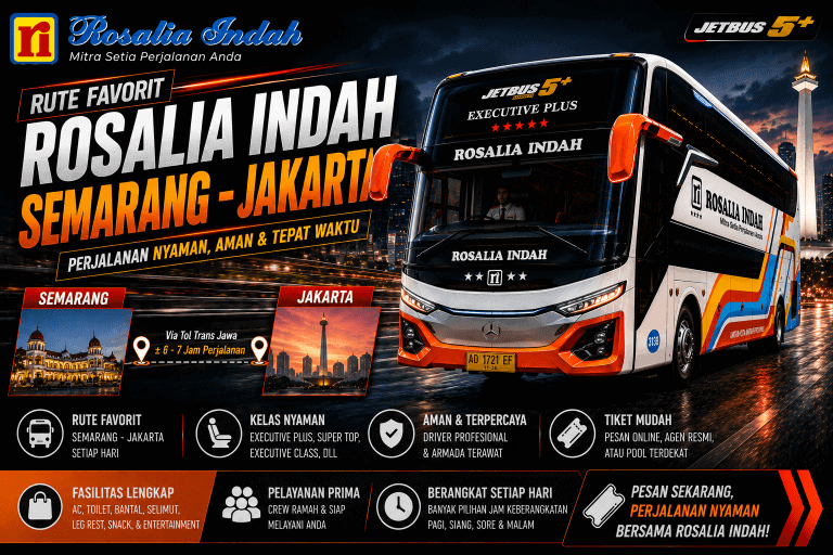 bus rosalia indah semarang jakarta