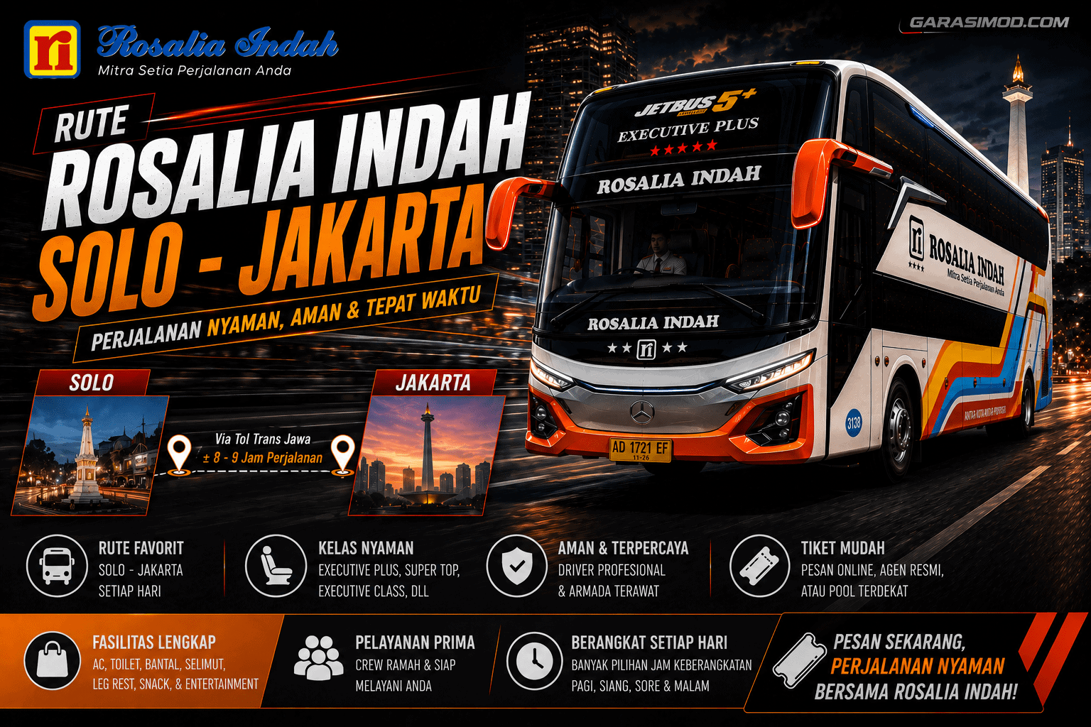 bus rosalia indah solo jakarta