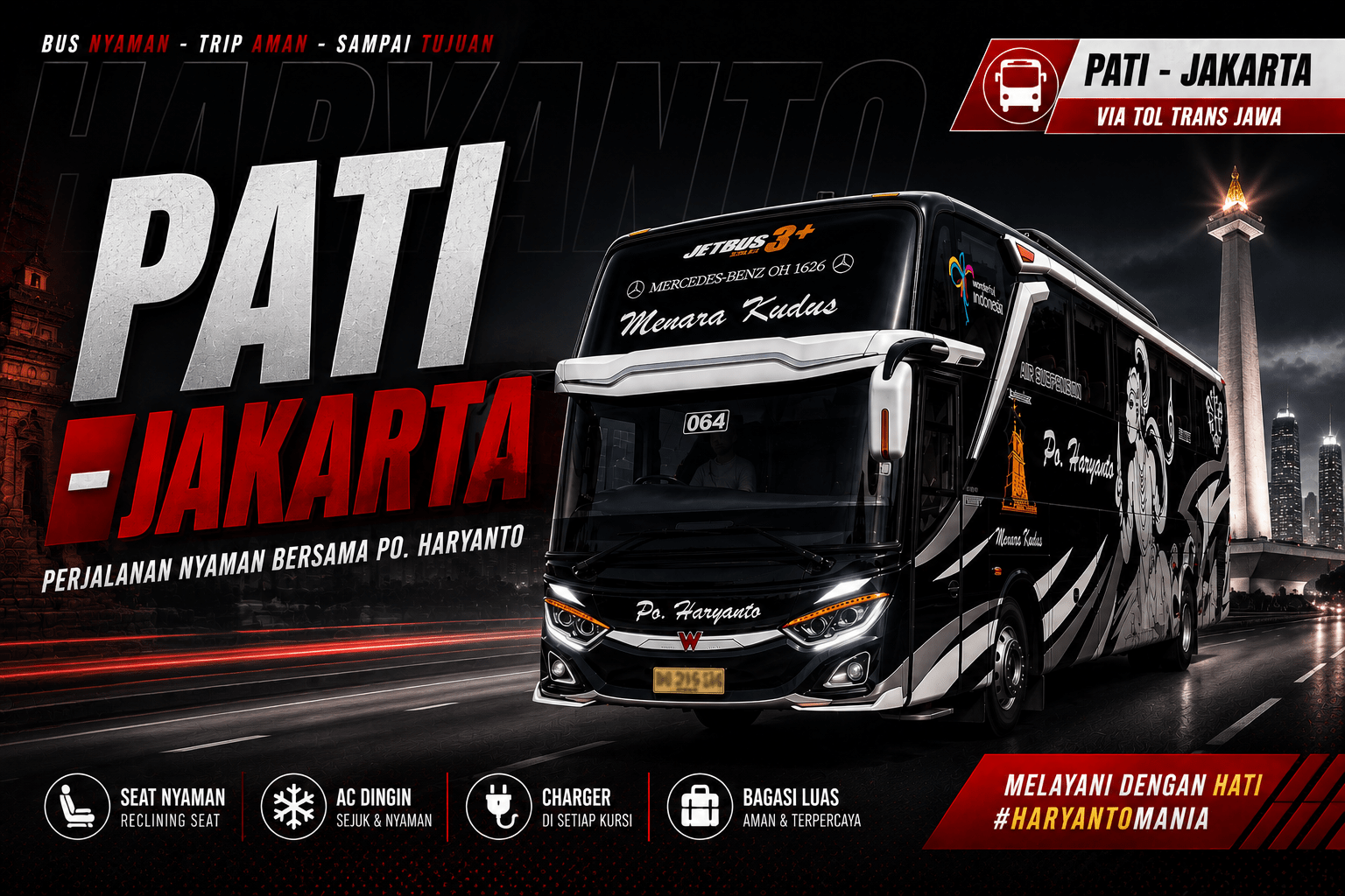 bus haryanto pati jakarta