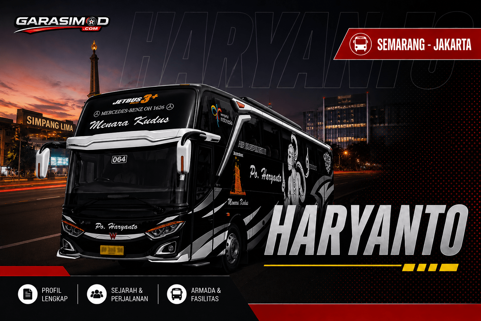 bus haryanto semarang jakarta