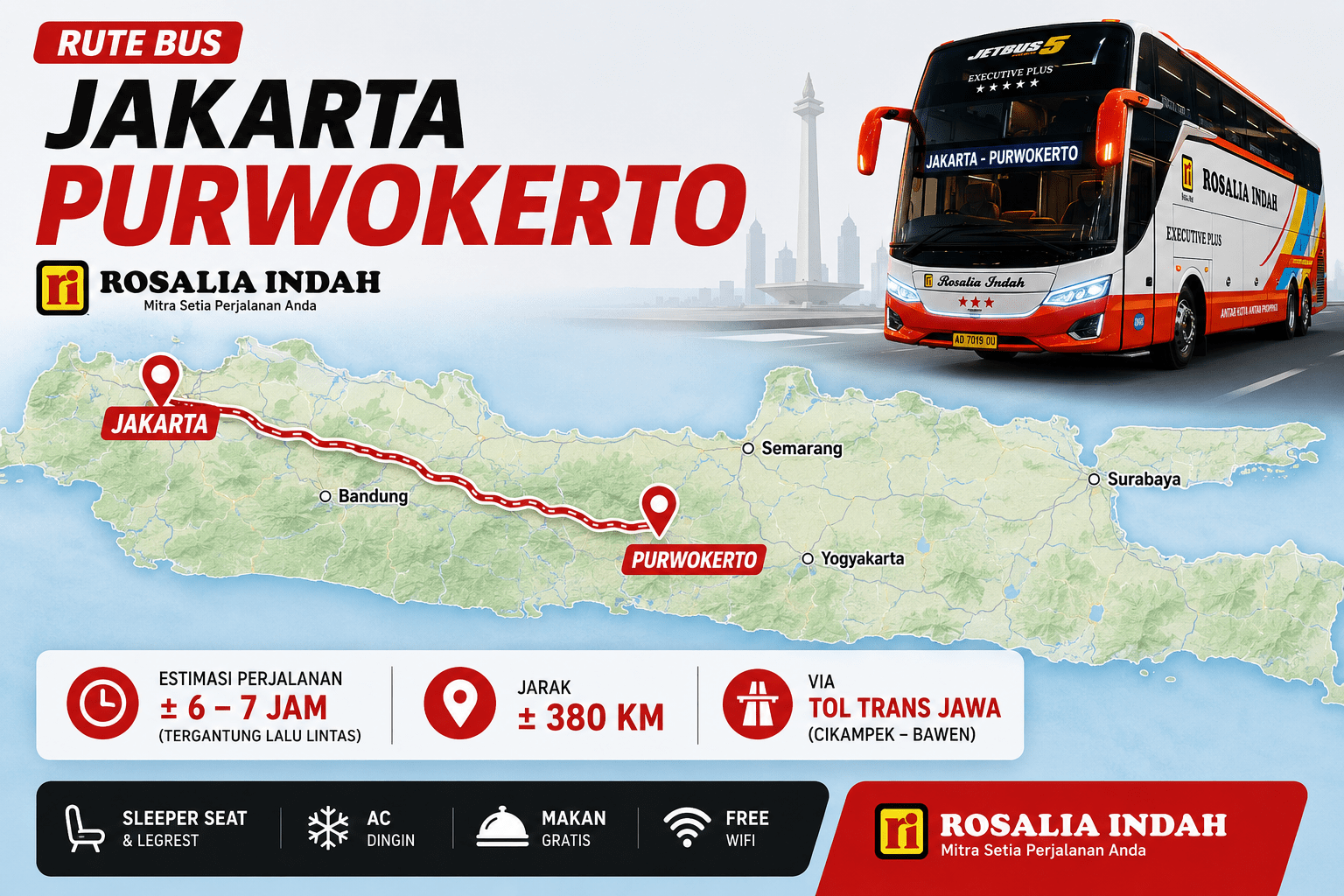 bus rosalia indah jakarta purwokerto