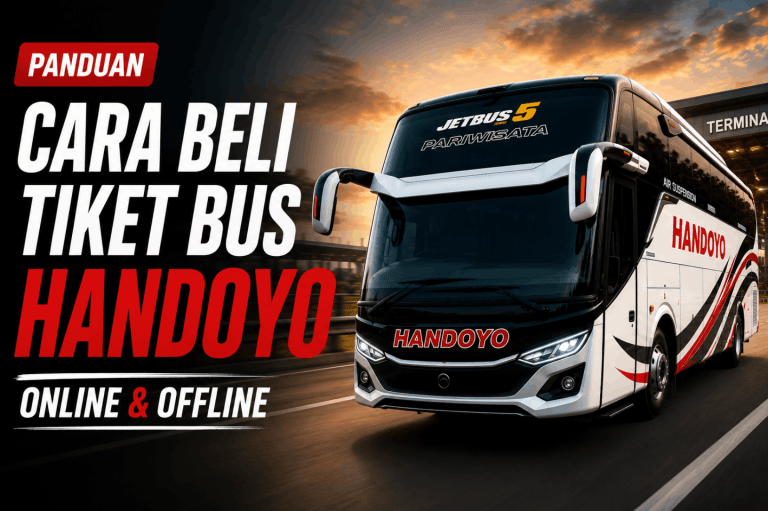 cara beli tiket handoyo online dan offline